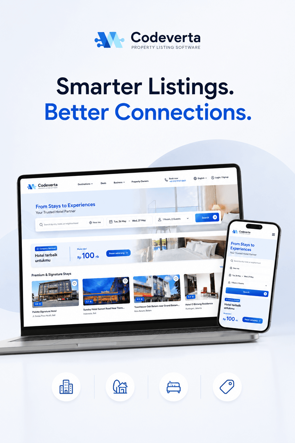 Screenshot project property-listing - simple-design